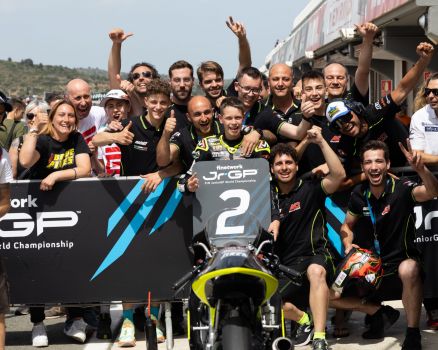Guido Pini conquista la seconda posizione in classifica nel FIM Junior GP World Championship.