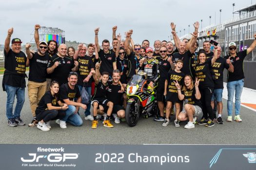 Guido Pini conquista il titolo 2022 della European Talent Cup, monomarca Honda